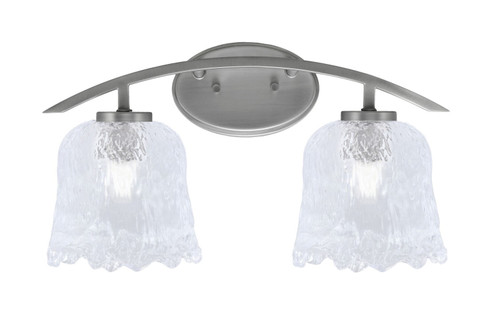 Kurve Two Light Bath Bar in Graphite (200|3722-GP-4230)