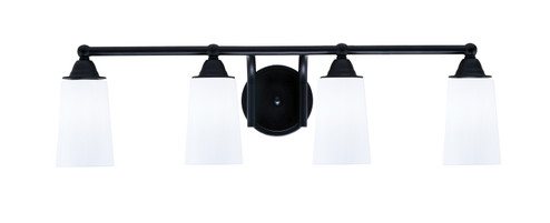 Paramount Four Light Bath Bar in Matte Black (200|3424-MB-261)