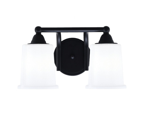 Paramount Two Light Bath Bar in Matte Black (200|3422-MB-5031)