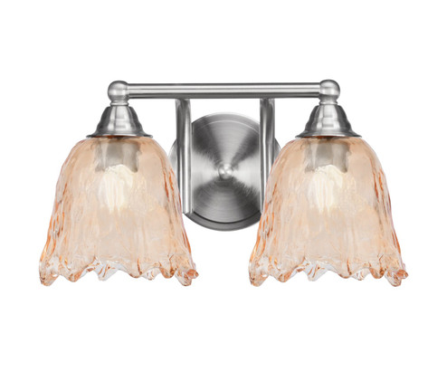 Paramount Two Light Bath Bar in Brushed Nickel (200|3422-BN-4233)