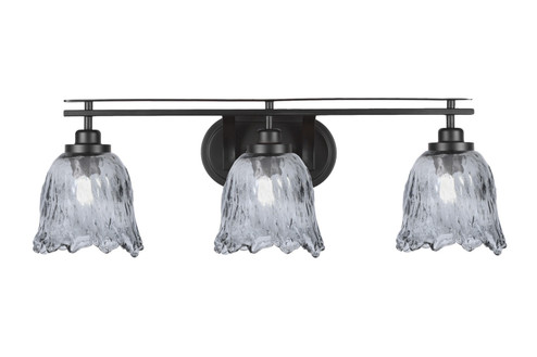 Odyssey Three Light Bath Bar in Matte Black (200|2613-MB-4232)
