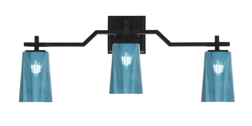 Corbin Three Light Bath Bar in Matte Black (200|2313-MB-265)