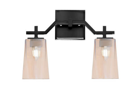 Corbin Two Light Bath Bar in Matte Black (200|2312-MB-263)