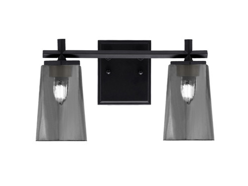 Franklin Two Light Bath Bar in Matte Black (200|1212-MB-262)