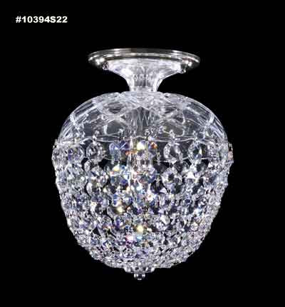 Palace Ice One Light Basket in Silver (64|10394S22)