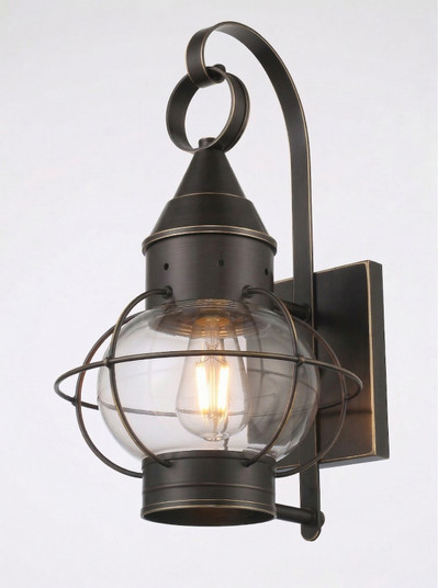 Ellington One Light Wall Sconce in Bronze (405|9631-BZ-CL)
