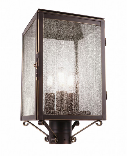 Westbrook Three Light Post Lantern in Bronze (405|94510-BZ-SDY)