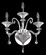 Chauvet Three Light Wall Bracket in Chrome (238|026921-010-FR001)