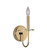 Bolivar One Light Wall Bracket in Champagne Gold (238|031221-041-FR001)