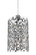 Fonseca Eight Light Foyer Pendant in Chrome (238|033050-010-FR001)