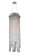 Botticelli Three Light Convertible Pendant - Flush Mount in Chrome (238|11136-010)