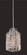 Milieu Mini Pendant One Light Mini Pendant in Chrome (238|11763-010-FR1LP)