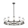 Revolve 12 Light Chandelier in Urban Bronze/Clear Glass (452|CH309012UBCG)