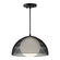 Haven One Light Pendant in Matte Black/Opal Matte Glass (452|PD402513MBOP)