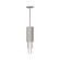 Bordeaux LED Pendant in Brushed Nickel/Clear Ribbed Glass (452|PD502204BNCR) Bordeaux LED Pendant in Brushed Nickel/Clear Ribbed Glass (452|PD502204BNCR)