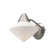 Nora One Light Vanity in Brushed Nickel/Opal Matte Glass (452|WV537508BNOP)