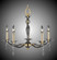 Kensington Five Light Chandelier in Pewter (183|CH5323-SP-37G-ST)