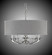 Kensington Five Light Chandelier in Pewter w/Polished Nickel Accents (183|CH5424-37G-38G-ST-HL)