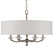 Kensington Six Light Chandelier in Pewter w/Polished Nickel Accents (183|CH5426-37G-38G-ST-HL)