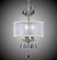 Llydia Three Light Pendant in Antique Silver (183|CH6500-A-10G-ST-HL)