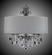 Llydia Five Light Chandelier in Palace Bronze (183|CH6512-A-21S-ST-GL)