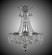 Valencia Six Light Chandelier in True Brass (183|CH8121-P-16G)
