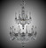 Valencia 33 Light Chandelier in White Nickel (183|CH8152-P-10W-ST)