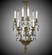 Blairsden Nine Light Chandelier in True Brass (183|CH9009-A-16G-ST)