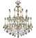 Rosetta 16 Light Chandelier in Aged Bronze satin (183|CH9580-A-13S-ST)