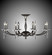 Kensington Eight Light Flush Mount in Polished Brass (183|FM5336-SP-32G-ST)