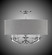 Kensington Five Light Flush Mount in Polished Brass w/ Old Brass Accents (183|FM5434-32G-36G-ST-GL)