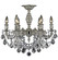 Rosetta Six Light Flush Mount in Old Bronze Satin (183|FM9521-ALN-05S)