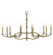 Kensington Ten Light Island Pendant in Old Brass (183|IL5347-36G-ST)