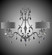 Chateau Six Light Island Pendant in Silver (183|IL9662-ALN-08G-PI-GL)