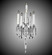 Wall Sconces Six Light Wall Sconce in Antique Silver (183|WS2216-A-10G-ST)