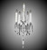 Wall Sconces Six Light Wall Sconce in White Nickel (183|WS2216-A-10W-ST)