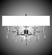 Kaya Four Light Wall Sconce in Polished Nickel (183|WS5663-G-38G-ST-GL)