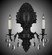 Wall Sconce Two Light Wall Sconce in Polished Brass w/Black Inlay (183|WS9427-ALN-12G-ST)