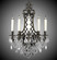 Wall Sconce Five Light Wall Sconce in Antique Silver (183|WS9459-A-10G-ST)