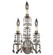 Wall Sconce Three Light Wall Sconce in Satin Nickel (183|WS9479-ATK-07G-ST)
