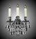 Wall Sconce Three Light Wall Sconce in Antique Black Glossy (183|WS9483-A-02G-ST)