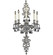 Wall Sconce Six Light Wall Sconce in Antique Silver (183|WS9491-U-10G-PI)