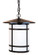Berkeley One Light Pendant in Mission Brown (37|BH-17LTN-MB)