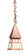 Dartmouth One Light Pendant in Mission Brown (37|DH-4TN-MB)