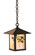 Evergreen One Light Pendant in Bronze (37|EH-9SFGW-BZ)