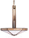 Etoile Four Light Chandelier in Satin Black (37|ETCH-21GWC-BK)