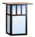 Huntington One Light Wall Mount in Mission Brown (37|HS-12ERM-MB)
