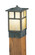 Mission One Light Post Cap in Mission Brown (37|MPC-5EWO-MB)