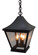 Nantes Three Light Pendant in Mission Brown (37|NAH-10CLR-MB)