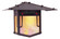 Pagoda One Light Wall Mount in Slate (37|PDW-12GRC-S)